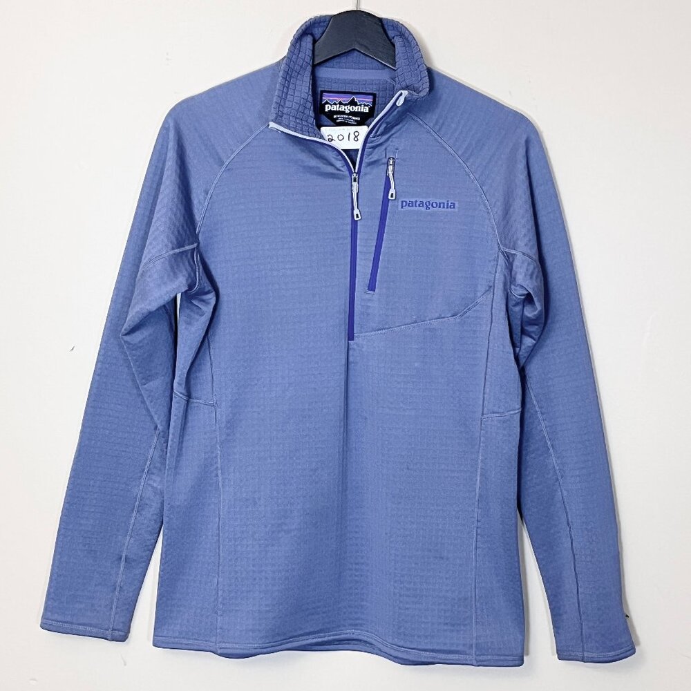 Patagonia R1 Fleece Half Zip Polartec Pullover - Women's Size M - Blue